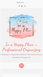 Mobile Screenshot of inahappyplace.com